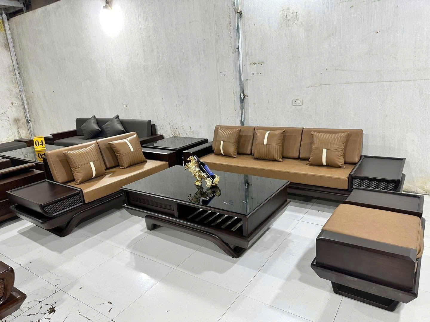 Sofa gỗ cánh tiên – Gỗ sồi Nga cao cấp, sang trọng và tinh tế